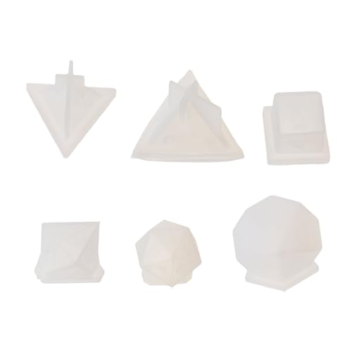 GALPADA 6 Stück Silikon Würfel Gießformen für DIY Polyedrische Spielwürfel Werkzeuge für Epoxidharz Projekte Einfach zu Verwenden Reinigen für Kreative Bastelarbeiten GALPADA 6 Stück Silikon Würfel Gießformen für DIY Polyedrische Spielwürfel Werkzeuge für Epoxidharz Projekte Einfach zu Verwenden Reinigen für Kreative Bastelarbeiten von GALPADA