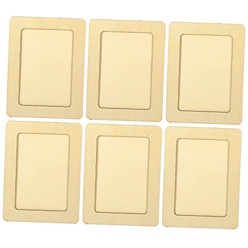 GALPADA 6 Stück Teiliges DIY Holz Bilderrahmen Bastelset für Quadratische Blanko Fotorahmen Leichtes Handwerks Set für Kreative Eltern Junge Mädchen Aktivitäten Individuell Gestaltbar mit GALPADA 6 Stück Teiliges DIY Holz Bilderrahmen Bastelset für Quadratische Blanko Fotorahmen Leichtes Handwerks Set für Kreative Eltern Junge Mädchen Aktivitäten Individuell Gestaltbar mit von GALPADA