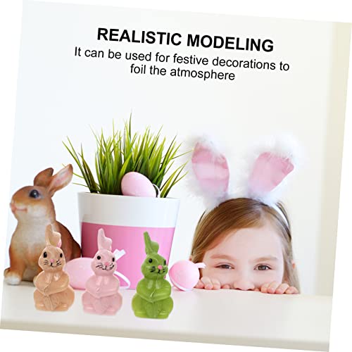 GALPADA 6 Stück Teiliges Deko Tiere aus Kunststoff Realistische Festival Tierfiguren Pastellfarben Leichte Osterdekoration für Tisch Regal Kinderfreundliche Detailreiche Osterornamente von GALPADA