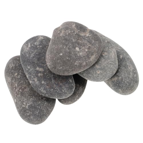 GALPADA 6 Stück Teiliges Glatte Bemalbare Steine für DIY Malerei Flache Kieselsteine zum Basteln Vielseitig für Pflanzen Aquariendekoration Geeignet GALPADA 6 Stück Teiliges Glatte Bemalbare Steine für DIY Malerei Flache Kieselsteine zum Basteln Vielseitig für Pflanzen Aquariendekoration Geeignet von GALPADA