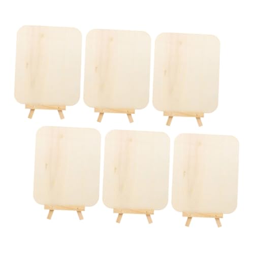 GALPADA 6 Stück Teiliges Holz Zeichentafeln für Blanko Malboards für Basteln für Unterricht Robust und Leicht Fläche Kreativität GALPADA 6 Stück Teiliges Holz Zeichentafeln für Blanko Malboards für Basteln für Unterricht Robust und Leicht Fläche Kreativität von GALPADA
