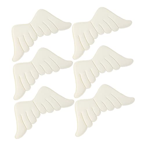 GALPADA 6 Stück Teiliges Weiße Engelsflügel Applikationen zum Aufnähen Detailreiche Geprägte Angel Wing Patches für Kleidung DIY Bastelprojekte und Textil Dekorationen GALPADA 6 Stück Teiliges Weiße Engelsflügel Applikationen zum Aufnähen Detailreiche Geprägte Angel Wing Patches für Kleidung DIY Bastelprojekte und Textil Dekorationen von GALPADA