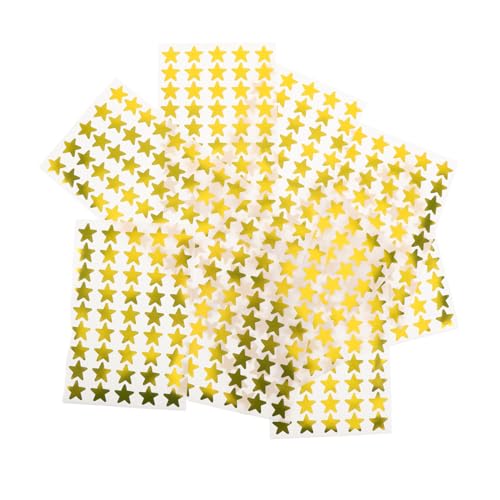 GALPADA 60 Blatt Goldfolie Sternaufkleber Selbstklebend Glänzend Metallisch Belohnungsetiketten für Lehrer Klassenzimmer und Zuhause Tragbare Motivationssticker für Schule und Basteln GALPADA 60 Blatt Goldfolie Sternaufkleber Selbstklebend Glänzend Metallisch Belohnungsetiketten für Lehrer Klassenzimmer und Zuhause Tragbare Motivationssticker für Schule und Basteln von GALPADA