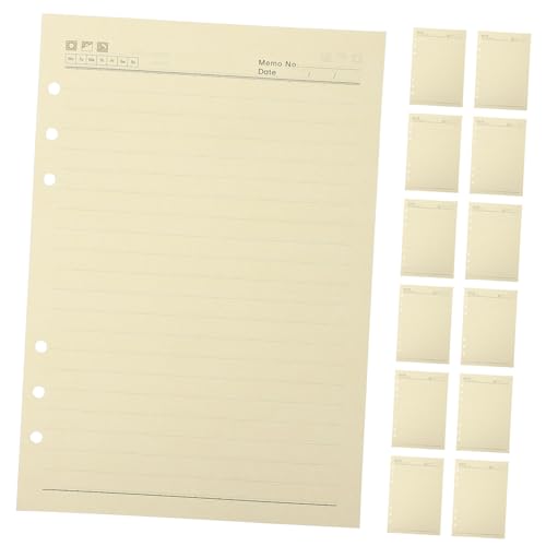 GALPADA 60 Blatt Nachfüllpapier Liniert mit Ringbuch Einlagen Refill Paper für Planer Wochenplaner Einlage Notizbuch Glattes Papier für Tagebuch Berichte Büro und Zuhause Geeignet GALPADA 60 Blatt Nachfüllpapier Liniert mit Ringbuch Einlagen Refill Paper für Planer Wochenplaner Einlage Notizbuch Glattes Papier für Tagebuch Berichte Büro und Zuhause Geeignet von GALPADA