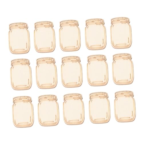 GALPADA 60 Stück Hölzerne Dekorative Holzspäne Kinderspielzeug Basteln Holzausschnitte Holzornamente Holzhandwerk Bambus GALPADA 60 Stück Hölzerne Dekorative Holzspäne Kinderspielzeug Basteln Holzausschnitte Holzornamente Holzhandwerk Bambus von GALPADA