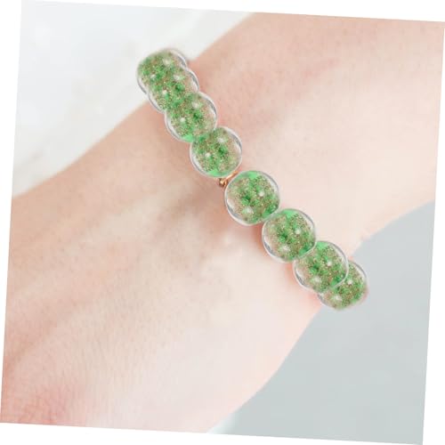 GALPADA 60 Stück Leuchtende Glasperlen für DIY Schmuckherstellung Armbänder Halsketten Basteln Handgefertigt Langlebig Hautfreundlich Grün GALPADA 60 Stück Leuchtende Glasperlen für DIY Schmuckherstellung Armbänder Halsketten Basteln Handgefertigt Langlebig Hautfreundlich Grün von GALPADA
