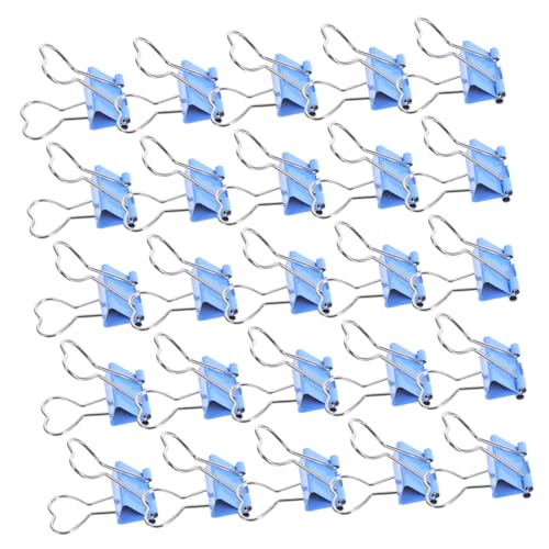 GALPADA 60 Stück Metall Binder Clips Herzform Mini Büroklammern Blau Starke Papierklemmen für Schule Büro Vielseitige Dokumentenorganisation Praktisch Motivierend für Schüler GALPADA 60 Stück Metall Binder Clips Herzform Mini Büroklammern Blau Starke Papierklemmen für Schule Büro Vielseitige Dokumentenorganisation Praktisch Motivierend für Schüler von GALPADA