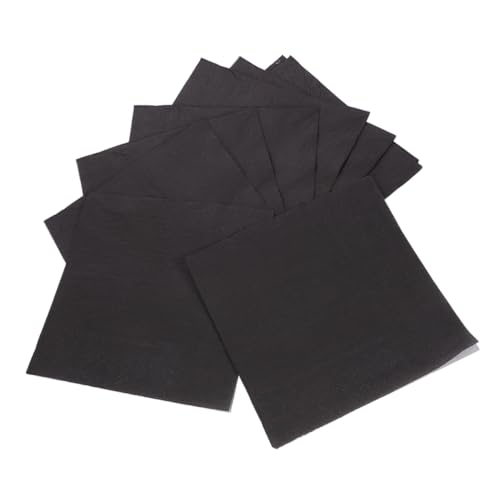 GALPADA 60 Stück Mittagsserviette Getränkeservietten Cocktailservietten Dessertservietten Schwarze Stoffservietten Alles Zum Geburtstag Servietten Schwarze Pappteller Black Papier GALPADA 60 Stück Mittagsserviette Getränkeservietten Cocktailservietten Dessertservietten Schwarze Stoffservietten Alles Zum Geburtstag Servietten Schwarze Pappteller Black Papier von GALPADA