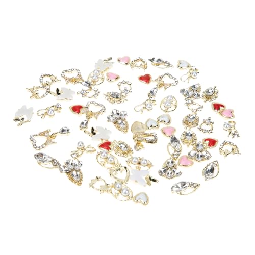 GALPADA 60 Stück Teiliges Barock Nagel Schmuck Manicure Nail Charms Nail Ornament Leicht Elegant Geeignet für Hochzeit Party Alltag für Frauen und Mädchen GALPADA 60 Stück Teiliges Barock Nagel Schmuck Manicure Nail Charms Nail Ornament Leicht Elegant Geeignet für Hochzeit Party Alltag für Frauen und Mädchen von GALPADA