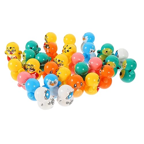GALPADA 60 Stück Teiliges Mini Wackelpuppen aus Langlebigem Kunststoff Bunte Tischdekoration und Party Mitbringsel Kreative Wackelfiguren als für Kindergeburtstag Zufällige Farbe von GALPADA