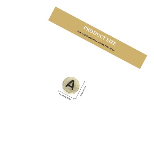 GALPADA 600 Stück Acryl Buchstabenperlen Rund DIY Armband Schmuckperlen zum Auffädeln für Kreative Bastelarbeiten und Dekorative Kettengestaltung Langlebig und Vielseitig Einsetzbar GALPADA 600 Stück Acryl Buchstabenperlen Rund DIY Armband Schmuckperlen zum Auffädeln für Kreative Bastelarbeiten und Dekorative Kettengestaltung Langlebig und Vielseitig Einsetzbar von GALPADA