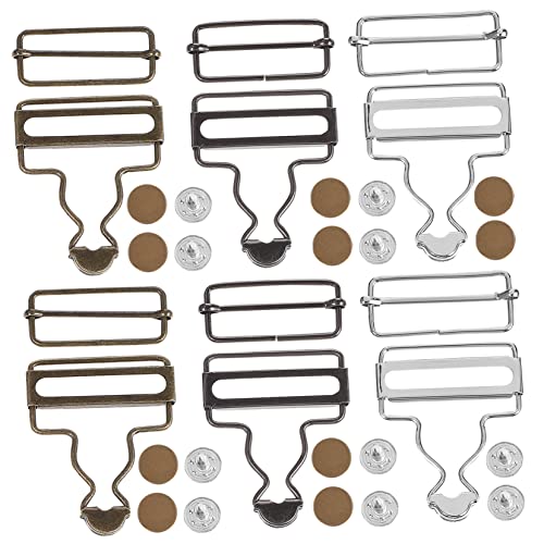 GALPADA 6Sätze Einstellbare Kürbisschnallen für Kleidung Zufällige Knöpfe DIY Zubehör für Latzhosen Rucksäcke und Handwerksprojekte GALPADA 6Sätze Einstellbare Kürbisschnallen für Kleidung Zufällige Knöpfe DIY Zubehör für Latzhosen Rucksäcke und Handwerksprojekte von GALPADA