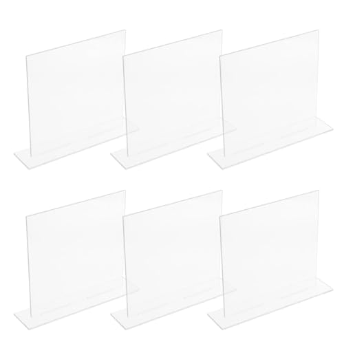 GALPADA 6Stücke Blanko Tischschilder aus für Hochzeiten DIY Tischnummern für Sitzordnung Langlebig und Dekorativ für Partys und Events GALPADA 6Stücke Blanko Tischschilder aus für Hochzeiten DIY Tischnummern für Sitzordnung Langlebig und Dekorativ für Partys und Events von GALPADA