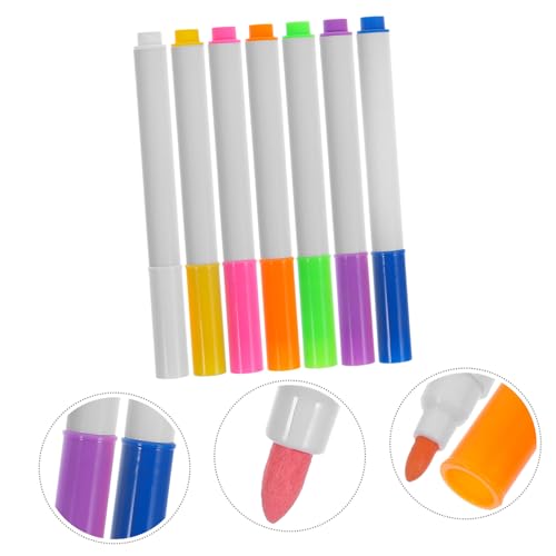 GALPADA 7 Stück Teiliges Whiteboard Marker Stifte Trocken Abwischbar Wiederverwendbar Farbige Whiteboard marker für Notizen Zeichnungen Schreiben für Schule Büro Zuhause GALPADA 7 Stück Teiliges Whiteboard Marker Stifte Trocken Abwischbar Wiederverwendbar Farbige Whiteboard marker für Notizen Zeichnungen Schreiben für Schule Büro Zuhause von GALPADA