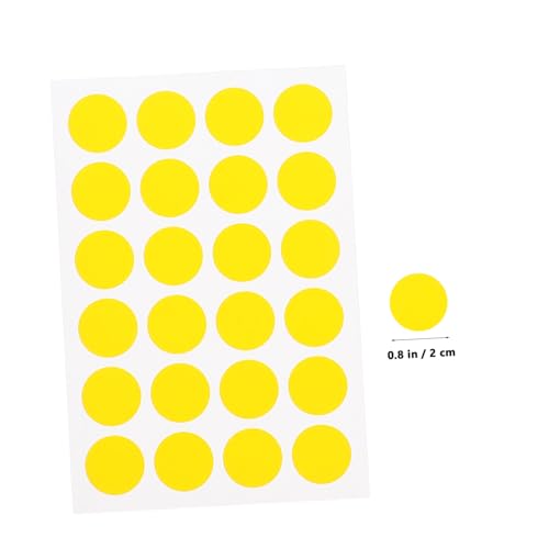 GALPADA 720 Stück Kleine Runde Farbcodierungsaufkleber Selbstklebende Punktetiketten für Scrapbooking Papierhandwerk Bunte Markierungssticker in Farben für Effiziente Beschriftung und GALPADA 720 Stück Kleine Runde Farbcodierungsaufkleber Selbstklebende Punktetiketten für Scrapbooking Papierhandwerk Bunte Markierungssticker in Farben für Effiziente Beschriftung und von GALPADA