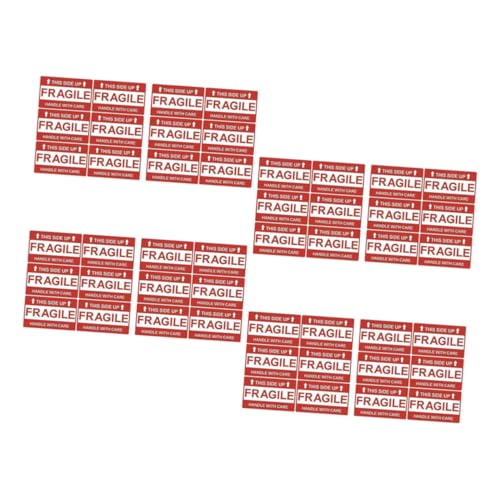 GALPADA 8 Blatt Versand Warnetiketten Fragile Aufkleber für Zerbrechliche Pakete Selbstklebend Sichtbar für Porzellan Einfach Anzubringen Sichere Handhabung Beim Versand GALPADA 8 Blatt Versand Warnetiketten Fragile Aufkleber für Zerbrechliche Pakete Selbstklebend Sichtbar für Porzellan Einfach Anzubringen Sichere Handhabung Beim Versand von GALPADA