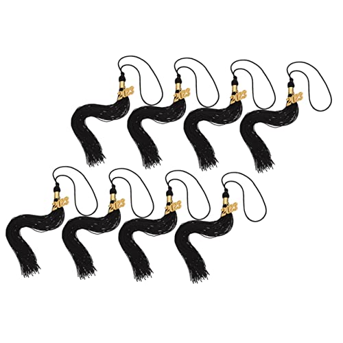 GALPADA 8 Stck Abschluss Quasten Teiliges mit Dekorativen Metallanhängern Langlebig Einzigartiges Design für Doktorhut Abi und Masterfeier Party und DIY Dekoration von GALPADA
