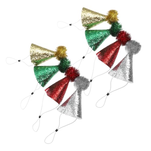 GALPADA 8 Stück Glitzer und Pompons für Geburtstagsfeiern und Festivals Vielseitige Hüte für Erwachsene und Festliche Dekorationen GALPADA 8 Stück Glitzer und Pompons für Geburtstagsfeiern und Festivals Vielseitige Hüte für Erwachsene und Festliche Dekorationen von GALPADA