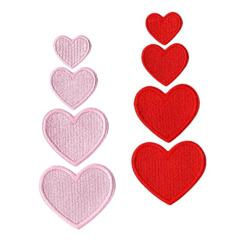 GALPADA 8 Stück Herz bestickter Stoffaufnäher Stickflicken aufbügeln DIY -Herzreparaturflecken DIY -Herzdekoration Applikation Polyester -Rücken -Heiß -Schmelzenkleberprozess GALPADA 8 Stück Herz bestickter Stoffaufnäher Stickflicken aufbügeln DIY -Herzreparaturflecken DIY -Herzdekoration Applikation Polyester -Rücken -Heiß -Schmelzenkleberprozess von GALPADA