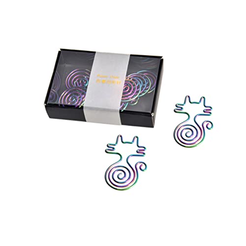 GALPADA 8 Stück Teiliges Bunte Katzenform Büroklammern aus Metall Niedliche Paper Clips und Notizhalter Langlebige Büroklammern für Dokumente Lesezeichen und Fotoclips für Freunde GALPADA 8 Stück Teiliges Bunte Katzenform Büroklammern aus Metall Niedliche Paper Clips und Notizhalter Langlebige Büroklammern für Dokumente Lesezeichen und Fotoclips für Freunde von GALPADA