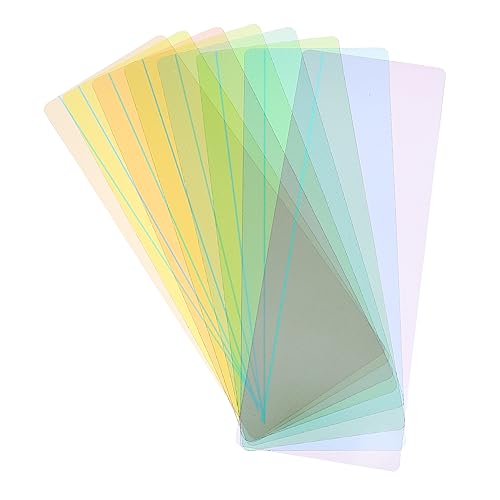 GALPADA 8 Stück Teiliges Bunter Lesezeichen und Lesestreifen Transparentes Design für Einfaches Lesen für Schüler und Buchliebhaber Unterstützung bei Legasthenie GALPADA 8 Stück Teiliges Bunter Lesezeichen und Lesestreifen Transparentes Design für Einfaches Lesen für Schüler und Buchliebhaber Unterstützung bei Legasthenie von GALPADA