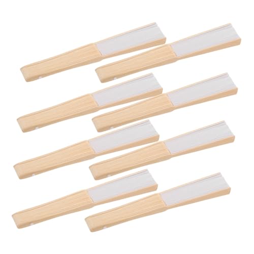 GALPADA 8 Stück Teiliges Faltbare Weiße Papier Handfächer aus und Papier Kinderfreundlich Leicht für DIY Malprojekte Kindergartenaktivitäten Sommerpicknick und Partydekoration GALPADA 8 Stück Teiliges Faltbare Weiße Papier Handfächer aus und Papier Kinderfreundlich Leicht für DIY Malprojekte Kindergartenaktivitäten Sommerpicknick und Partydekoration von GALPADA