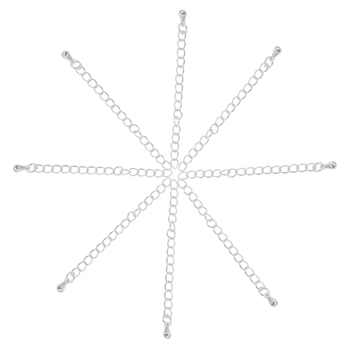GALPADA 8 Stück Teiliges Halsketten Armbandverlängerungsketten Edelstahl DIY Schmuckzubehör für Individuelle Verlängerung und Reparatur von Halsketten Armbändern Anhängern GALPADA 8 Stück Teiliges Halsketten Armbandverlängerungsketten Edelstahl DIY Schmuckzubehör für Individuelle Verlängerung und Reparatur von Halsketten Armbändern Anhängern von GALPADA