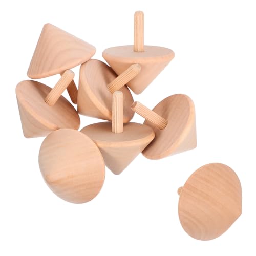 GALPADA 8 Stück Teiliges Holz Bastelset Tragbares DIY Gyro für Unbemalt Leichtes Langlebiges Holzspielzeug zur Kreativen Gestaltung und Eltern Junge Mädchen Interaktion GALPADA 8 Stück Teiliges Holz Bastelset Tragbares DIY Gyro für Unbemalt Leichtes Langlebiges Holzspielzeug zur Kreativen Gestaltung und Eltern Junge Mädchen Interaktion von GALPADA