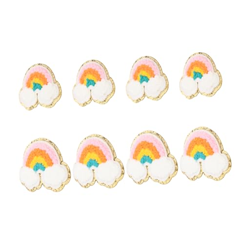 GALPADA 8 Stück Teiliges Regenbogen Chenille Aufnäher zum Aufbügeln und Aufnähen Bunte DIY Kleidung Patches für Jacken Taschen Hüte Einfache Anwendung Leichte Tragbarkeit GALPADA 8 Stück Teiliges Regenbogen Chenille Aufnäher zum Aufbügeln und Aufnähen Bunte DIY Kleidung Patches für Jacken Taschen Hüte Einfache Anwendung Leichte Tragbarkeit von GALPADA