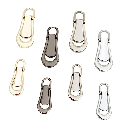GALPADA 8 Stück Teiliges Zipper Repair Metall Reißverschluss Schieber Ersatz Zipper Pulls Abnehmbar Einfache Montage für Rucksäcke Taschen Koffer DIY Reparatur Zubehör GALPADA 8 Stück Teiliges Zipper Repair Metall Reißverschluss Schieber Ersatz Zipper Pulls Abnehmbar Einfache Montage für Rucksäcke Taschen Koffer DIY Reparatur Zubehör von GALPADA