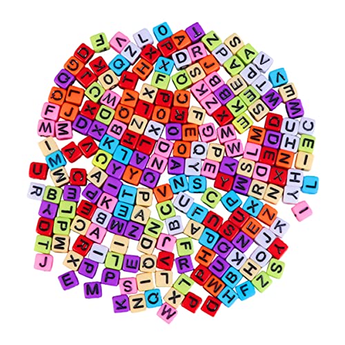 GALPADA 800Stücke DIY Buchstabenperlen Quadratische Perlen für Armbänder Buntes Zubehör für Kreative Schmuckprojekte für Heimwerker und Bastelarbeiten GALPADA 800Stücke DIY Buchstabenperlen Quadratische Perlen für Armbänder Buntes Zubehör für Kreative Schmuckprojekte für Heimwerker und Bastelarbeiten von GALPADA