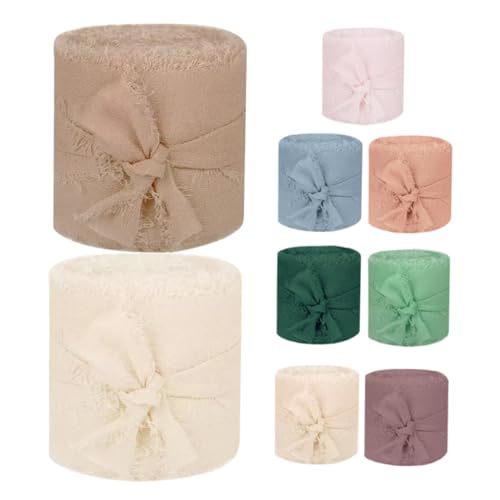 GALPADA 9 Rollen Chiffonband Mit Lockerem Rand Einladung Gekräuselt Band Zum Verpacken Blau Blumen Farbig Hochzeit Weiß Braut- Basteln Breites Band Organza Party Ästhetisch GALPADA 9 Rollen Chiffonband Mit Lockerem Rand Einladung Gekräuselt Band Zum Verpacken Blau Blumen Farbig Hochzeit Weiß Braut- Basteln Breites Band Organza Party Ästhetisch von GALPADA