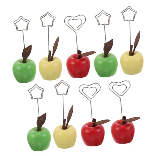 GALPADA 9 Stück Teiliges Memo Clip aus Robustem Holz Fruchtförmige Notizhalter in Rot Grün und Gelb Praktischer Organizer für Fotos Karten und Notizen Dekorativ für Büro und Zuhause GALPADA 9 Stück Teiliges Memo Clip aus Robustem Holz Fruchtförmige Notizhalter in Rot Grün und Gelb Praktischer Organizer für Fotos Karten und Notizen Dekorativ für Büro und Zuhause von GALPADA