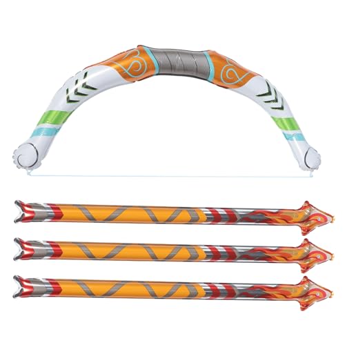 GALPADA Aluminium Folienballon Bogen und Pfeile Set Kindergeburtstag Partydeko Sports Toy für Jungen und Mädchen zum Mitgebsel an Festen und Fotoshootings von GALPADA
