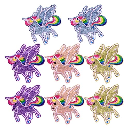 GALPADA Aufnäher Zum Aufnähen 8 Stück Glitzernde Bestickte Applikationen Modische Stickaufkleber Für Kleidungsdekor GALPADA Aufnäher Zum Aufnähen 8 Stück Glitzernde Bestickte Applikationen Modische Stickaufkleber Für Kleidungsdekor von GALPADA