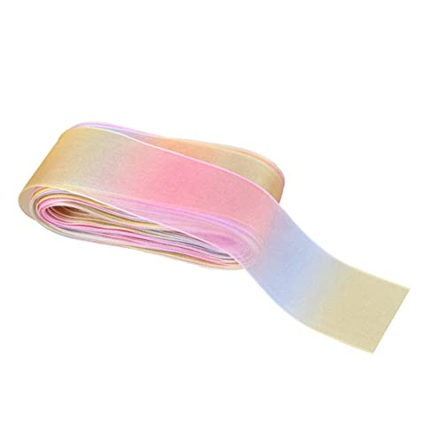 GALPADA Bedrucktes Chiffonband Breit Yards DIY Haarschmuck Dekoration Schimmerndes Farbenfrohes Band für Haaraccessoires und Festlichkeiten GALPADA Bedrucktes Chiffonband Breit Yards DIY Haarschmuck Dekoration Schimmerndes Farbenfrohes Band für Haaraccessoires und Festlichkeiten von GALPADA