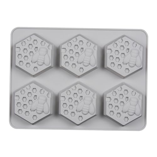 GALPADA Bienenwaben Silikonform Fach Wabenform DIY Seifenform und Dessertform aus Langlebigem Lebensmittelechtem Silikon Geeignet für Kuchen Seifen und Kerzen Farbe Zufällige Farbe GALPADA Bienenwaben Silikonform Fach Wabenform DIY Seifenform und Dessertform aus Langlebigem Lebensmittelechtem Silikon Geeignet für Kuchen Seifen und Kerzen Farbe Zufällige Farbe von GALPADA
