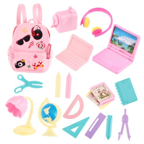 GALPADA Bjd Mini Schulzubehör PVC Miniatur Puppenhaus Zubehör Bunte Schulutensilien Wie Rucksack Lineal Laptop für DIY Puppen Zufällige Farbe GALPADA Bjd Mini Schulzubehör PVC Miniatur Puppenhaus Zubehör Bunte Schulutensilien Wie Rucksack Lineal Laptop für DIY Puppen Zufällige Farbe von GALPADA