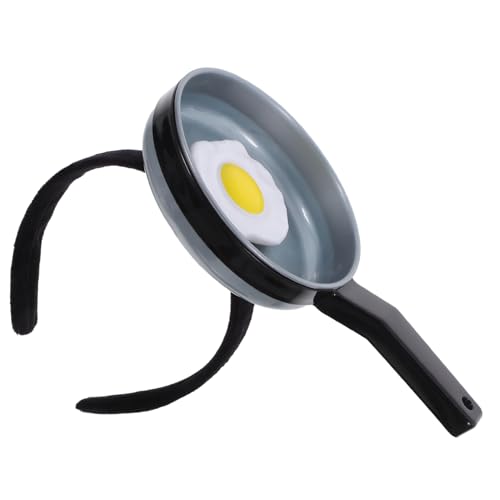 GALPADA Bratpfannen Stirnband Für Cosplay Und Themenpartys Lustiges Haarschmuck Für Festivals Und Anziehevents Graues Pan Stirnband Kreatives Party Zubehör Witziger Haarschmuck GALPADA Bratpfannen Stirnband Für Cosplay Und Themenpartys Lustiges Haarschmuck Für Festivals Und Anziehevents Graues Pan Stirnband Kreatives Party Zubehör Witziger Haarschmuck von GALPADA