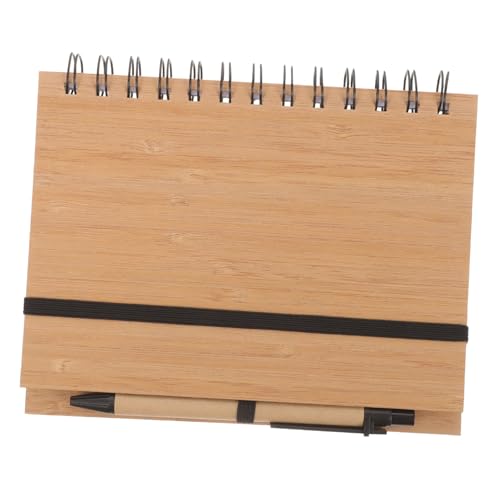 GALPADA Büro Notizblock mit Bambusdeckel Kompaktes Schreib und Planer Notizpad Langlebiges Papier Haushalts und Studenten Notizbuch für Tägliche Notizen und Kreative Ideen GALPADA Büro Notizblock mit Bambusdeckel Kompaktes Schreib und Planer Notizpad Langlebiges Papier Haushalts und Studenten Notizbuch für Tägliche Notizen und Kreative Ideen von GALPADA