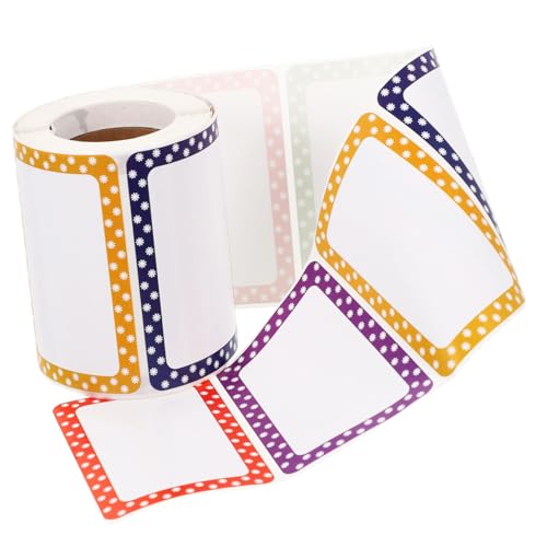 GALPADA Bunte Selbstklebende Name Tag Sticker pro Beschreibbare Namensetiketten Starke Haftung Vielseitig für Geschenke Schule Kleidung Praktische Sortieraufkleber GALPADA Bunte Selbstklebende Name Tag Sticker pro Beschreibbare Namensetiketten Starke Haftung Vielseitig für Geschenke Schule Kleidung Praktische Sortieraufkleber von GALPADA