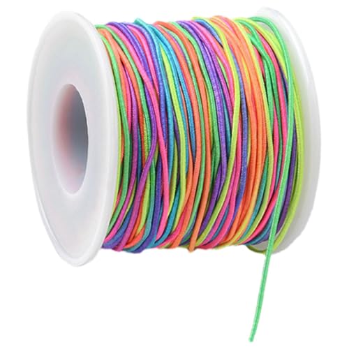 GALPADA Buntes Elastisches Armbandgarn für DIY Schmuckherstellung Langlebige Schnur für Armbänder und Kreative Bastelprojekte von GALPADA