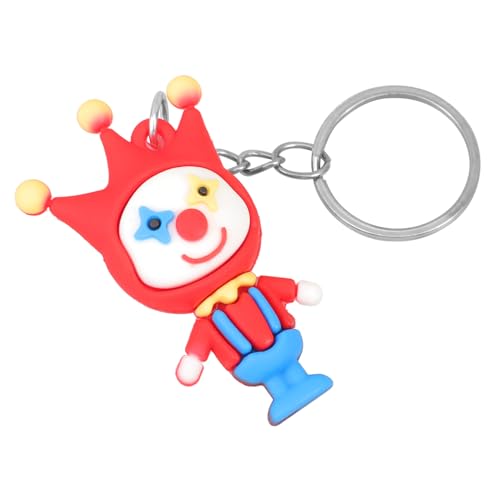 GALPADA Clown-Puppen-Schlüsselanhänger Clownpuppe Schlüsselanhänger Schlüsselbund für die Tasche Reize lustige schlüsselanhänger süßer schlüsselanhänger Neuheit Schlüsselanhänger Geldbörse von GALPADA