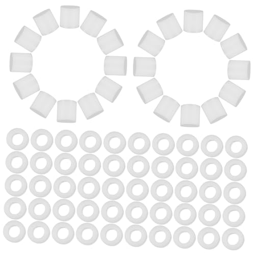 GALPADA DIY Bastelperlen Einfarbig Weiß für Steckplatte Kreative Bastelperlen zum Puzzle Basteln Feinmotorik und Fantasie für Jungen und Mädchen von GALPADA
