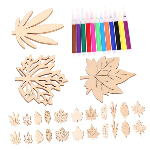 GALPADA DIY Holzblätter Teilig Blanko Holz Chips in Blattform Glatte Oberfläche Naturbelassen Vielseitige Bastelmaterialien für Handwerk Wohn und Feiertagsdekoration GALPADA DIY Holzblätter Teilig Blanko Holz Chips in Blattform Glatte Oberfläche Naturbelassen Vielseitige Bastelmaterialien für Handwerk Wohn und Feiertagsdekoration von GALPADA