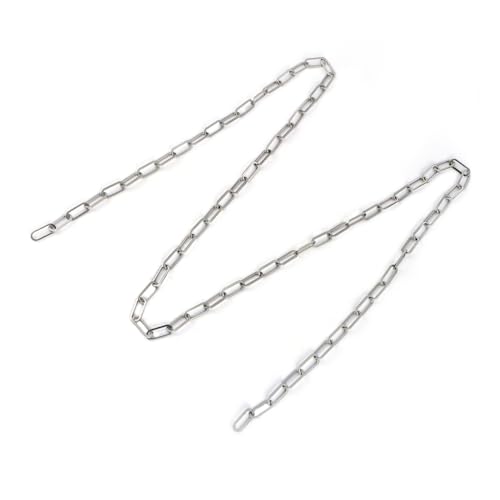 GALPADA DIY Lange Gliederkette Kettenband für Halskette Damen zum Schmuck und Taschenketten Basteln Langlebig und Vielseitig Verwendbar von GALPADA