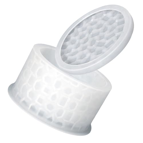 GALPADA DIY Silikonform Rundes Aufbewahrungsbox Gießform Epoxidharz Silikonform zum Basteln Reißfest Leicht zu Entformen Wiederverwendbar Langlebig für DIY Handwerk und Geschenkideen von GALPADA