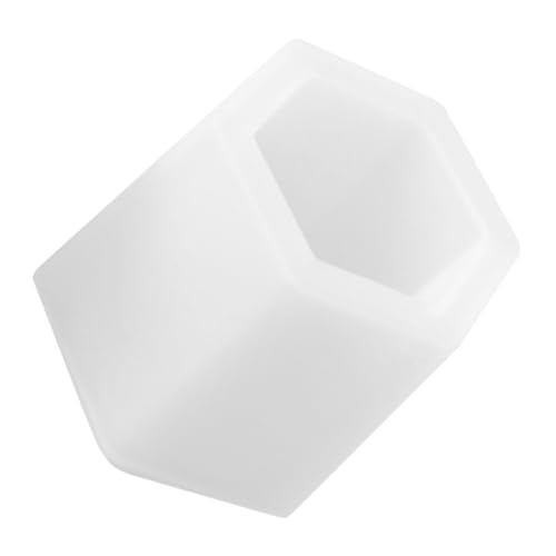 GALPADA DIY Silikonform Sechseckiger Stifthalter Gießform Kreative Aufbewahrungsbox Silikonform für Schmuckkästchen Bürodekoration Langlebig Robust Vielseitig Einsetzbar von GALPADA