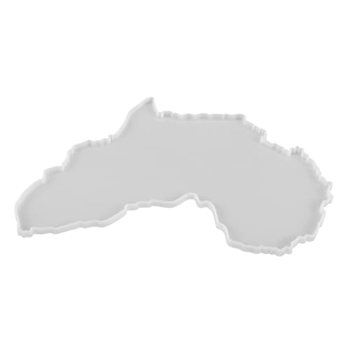 GALPADA DIY Silikonform für Afrikanische Karte Vielseitige Gussform für Schmuckherstellung und Epoxidharz Bastelarbeiten Langlebig und Leicht zu Reinigen GALPADA DIY Silikonform für Afrikanische Karte Vielseitige Gussform für Schmuckherstellung und Epoxidharz Bastelarbeiten Langlebig und Leicht zu Reinigen von GALPADA
