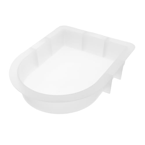 GALPADA DIY Silikonform für Bogenbuchstützen Gießform für Epoxidharz für Bastelprojekte Langlebig und Einfach zu Entformen Geeignet für Büro und Zuhause von GALPADA